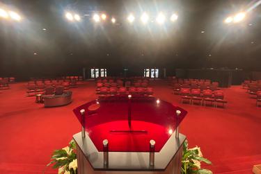 The Glorious Way Church in Houston will host two Easter services limited to about 100 people each.