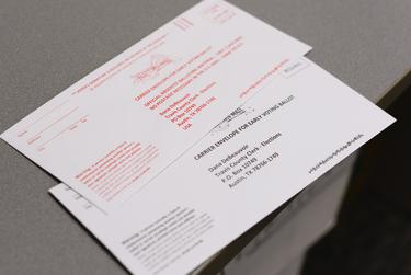 Voting by mail is fairly limited in Texas.
