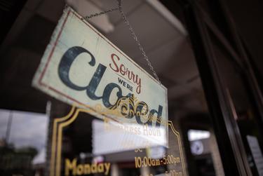 The Parlour Salon in San Marcos is closed during the COVID-19 pandemic.